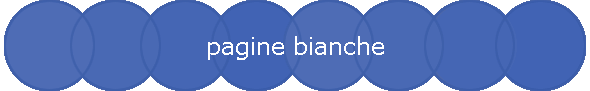 pagine bianche